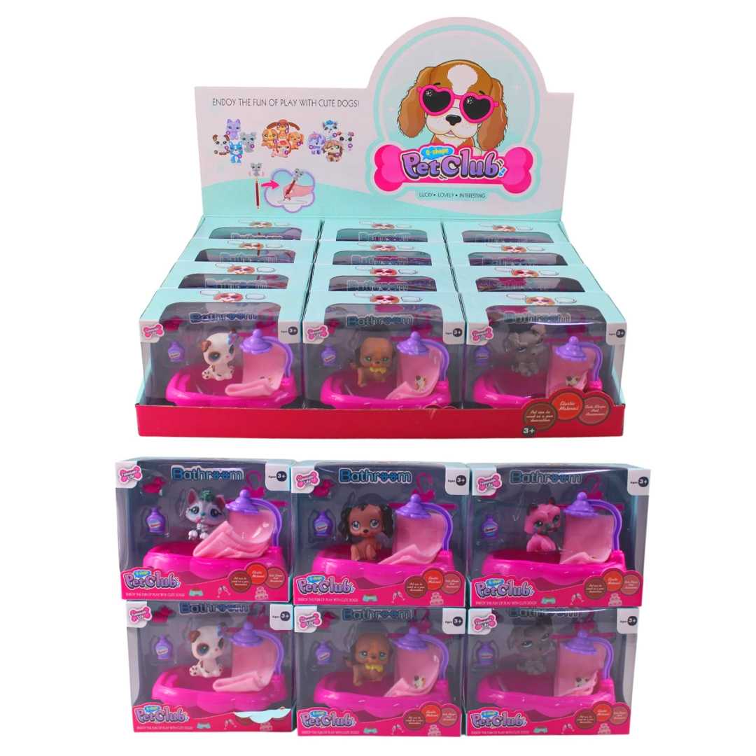 KZL PET CLUB MİNİŞ BANYO KEYFİ CL2102B 1-4 AKSESUARLI 12 Lİ 3+ 1