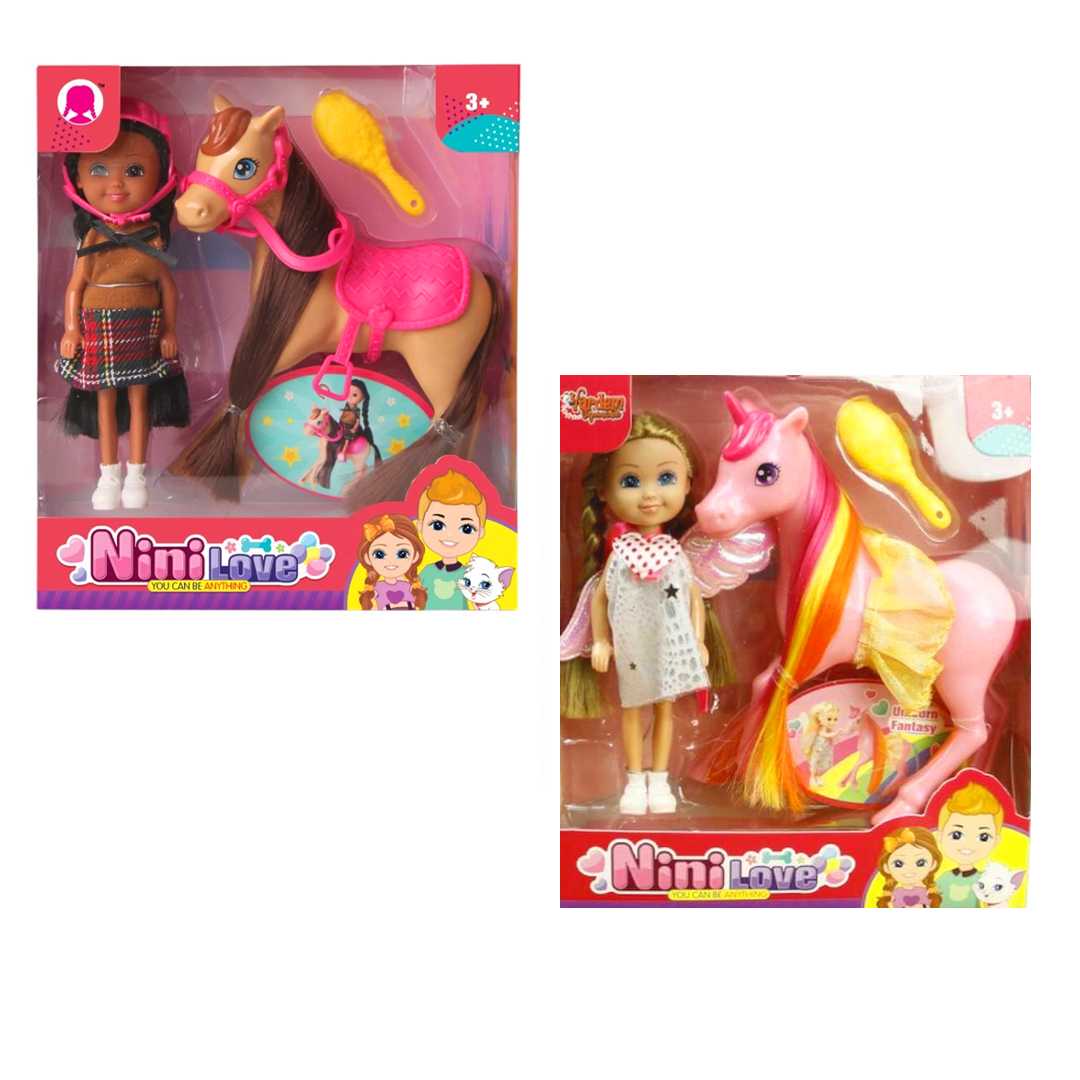 KZL NİNİ LOVE 55850 CHELSEA ATLI BEBEK 3+ 1