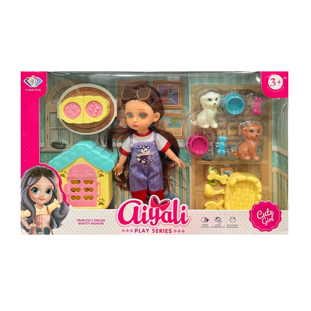 KZL AİYALİ BEBEK PETSHOP 3028-2 KUTULU 3+ 1