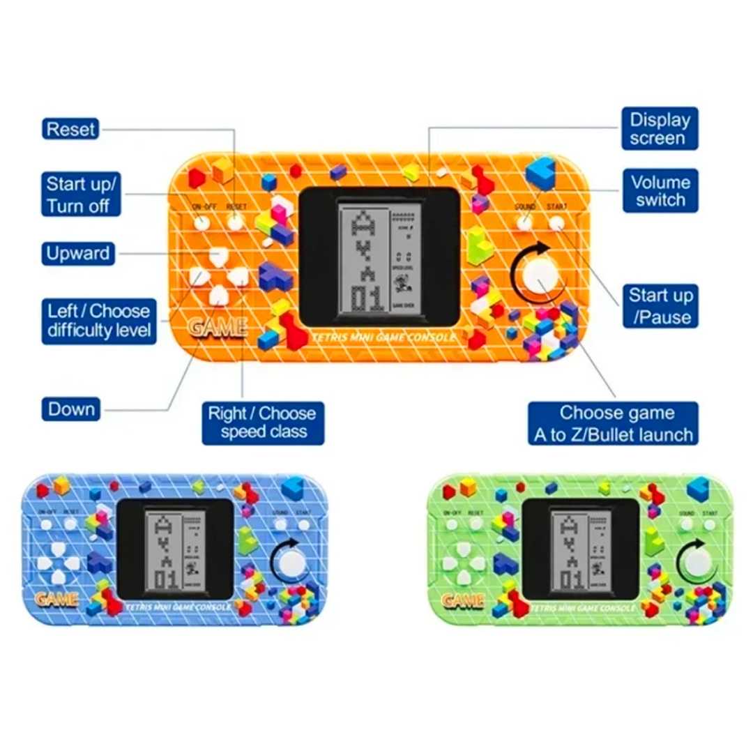 KZL BRİCK GAME TETRİS 8987 26 OYUN 3 RENK 12 Lİ 6+ 1