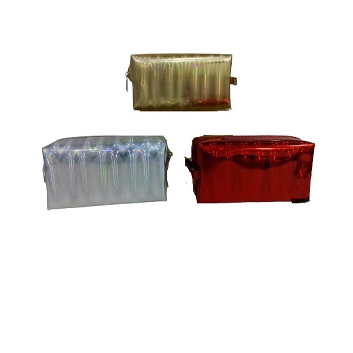 TREE GOLD KALEM ÇANTASI LAZER HOLOGRAM SUNİ DERİ KL-015 1