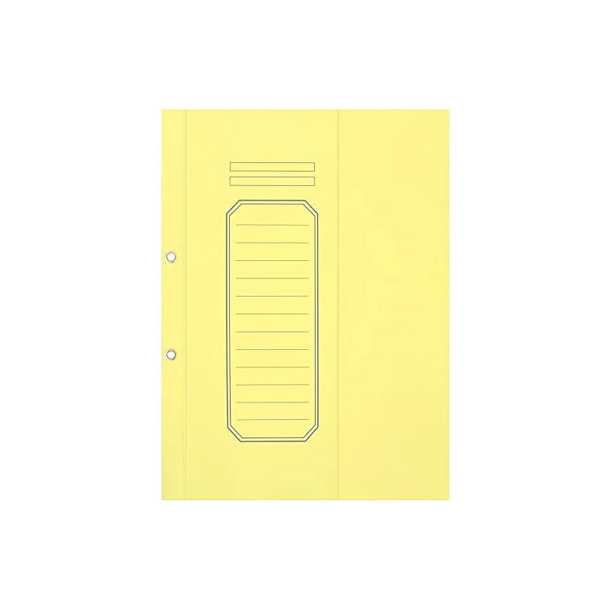 ALEMDAR YARIM KAPAK DOSYA KAPSÜLLÜ LÜX SARI 25 Lİ 1