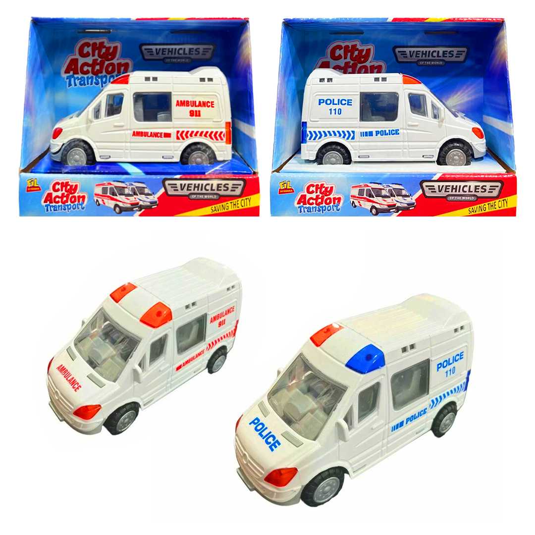 FİL SÜRTMELİ İLK YARDIM ARAÇLARI NZM-130 AMBULANS-POLİS 3+ 1
