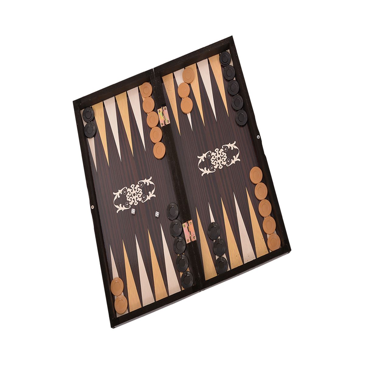 MASTER GAMES AHŞAP PRİME TAVLA 22X42 CM 1