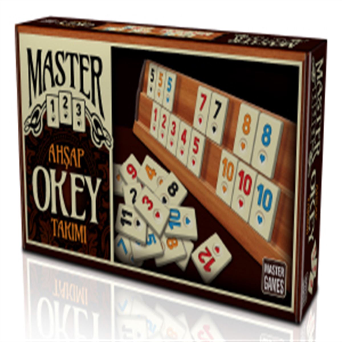 MASTER GAMES T95 AHŞAP OKEY TAKIMI 1
