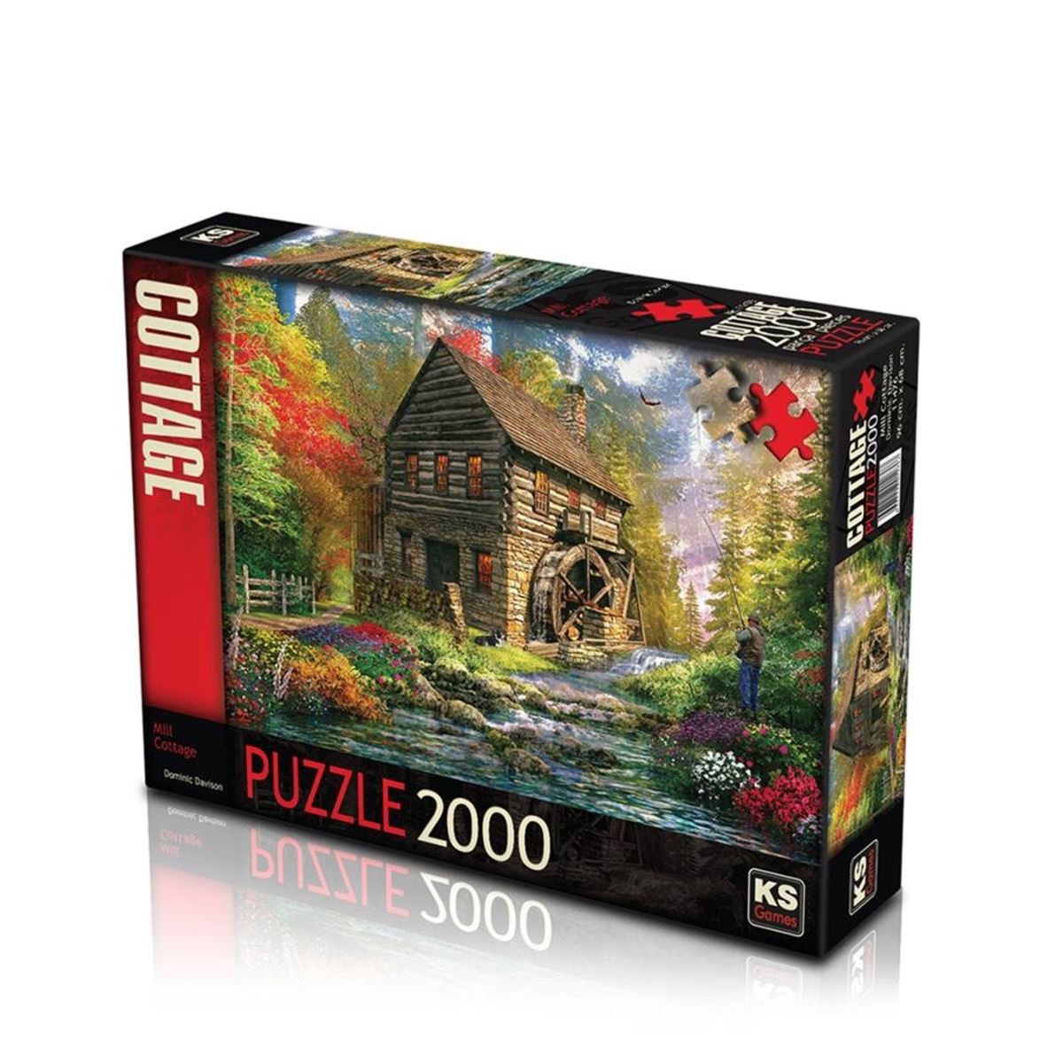 KS GAMES PUZZLE 11476 MİLL COTTAGE 2000 PARÇA 1