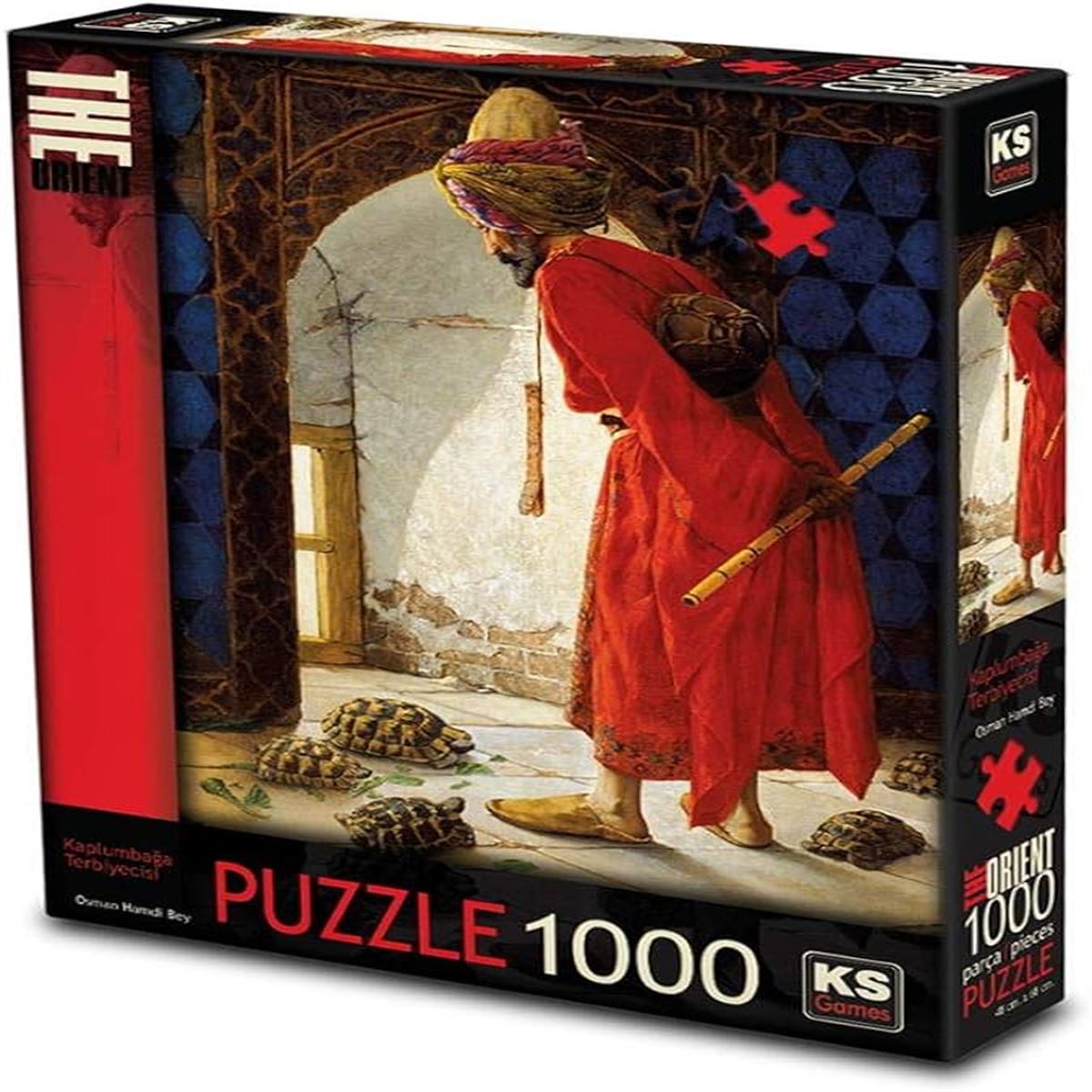 KS GAMES PUZZLE 11087 KAPLUMBAĞA TERBİYECİSİ 1000 PARÇA 1
