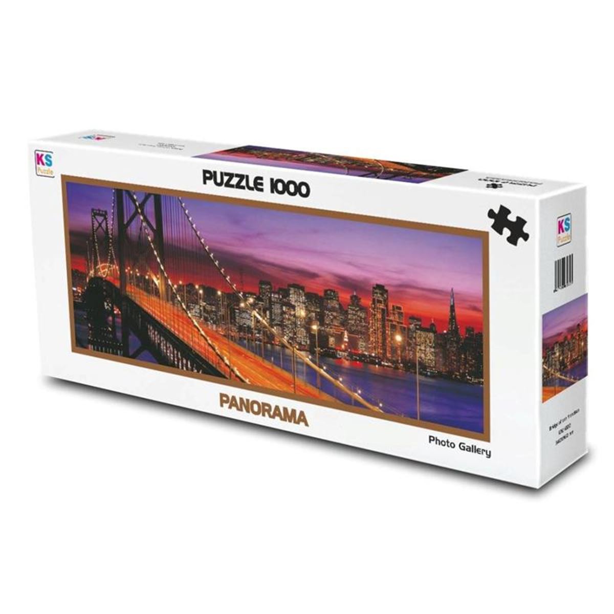 KS GAMES PUZZLE 11222 PANORAMİK BRİDGE OF SAN FRANCİSCO 1000 PARÇA 1
