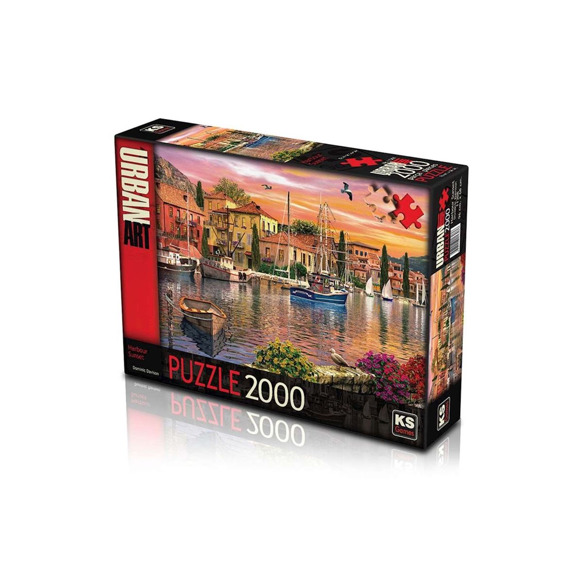 KS GAMES PUZZLE 11308 HARBOUR SUNSET 2000 PARÇA 1