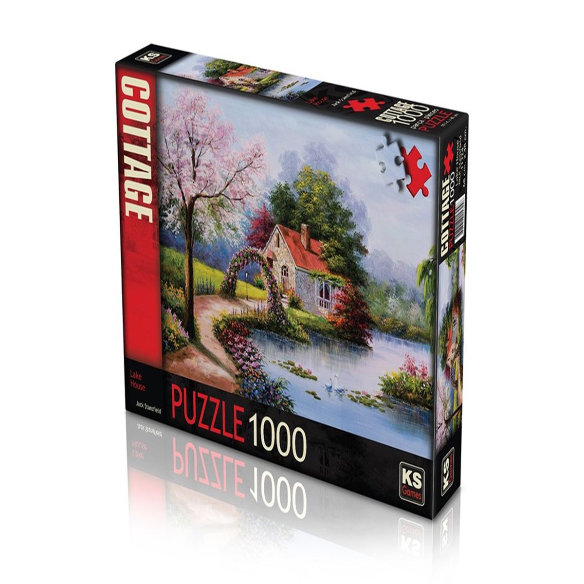 KS GAMES PUZZLE 11324 LAKE HAUSE 1000 PARÇA 1
