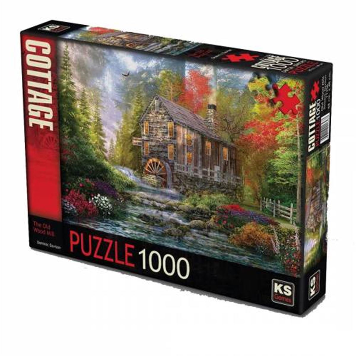 KS GAMES PUZZLE 11356 THE OLD WOOD MILL DOMINIC DAVISON 1000 PARÇA 1