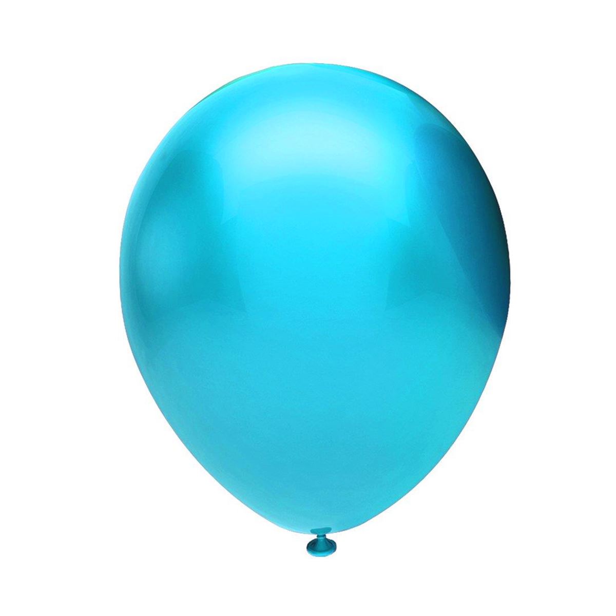 BALONEVİ BALON 2072430 METALİK AÇIK MAVİ 100 LÜ 1