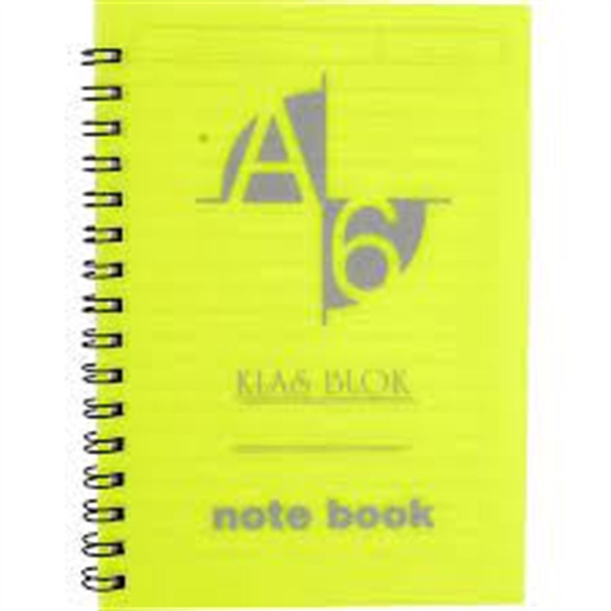 KLAS BLOKNOT SPİRALLİ A6 PP KAPAK 72 YP ÇİZGİLİ 12 Lİ 0606 1