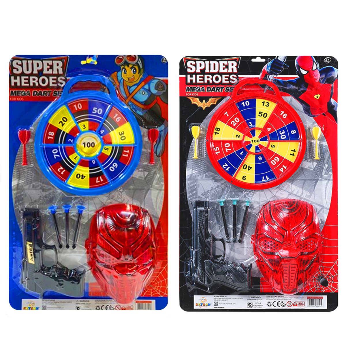 KETSAN MEGA DART SETİ KS-819 KARTELA 3+ 1