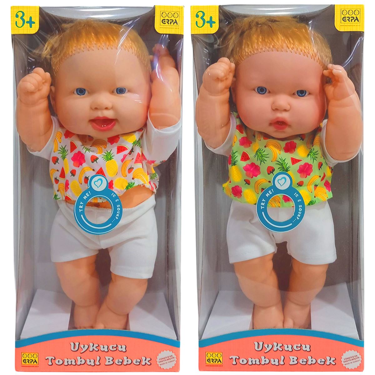 ERPA UYKUCU TOMBUL BEBEK TÜRKÇE KONUŞAN 43 CM 3+ 1