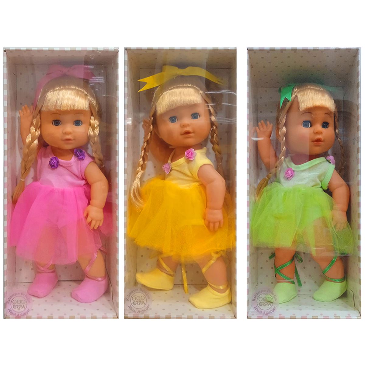 ERPA MASAL ANLATAN MELİS BEBEK 661365 BALERİN MELİS KOLEKSİYON KUTULU 3+ 1