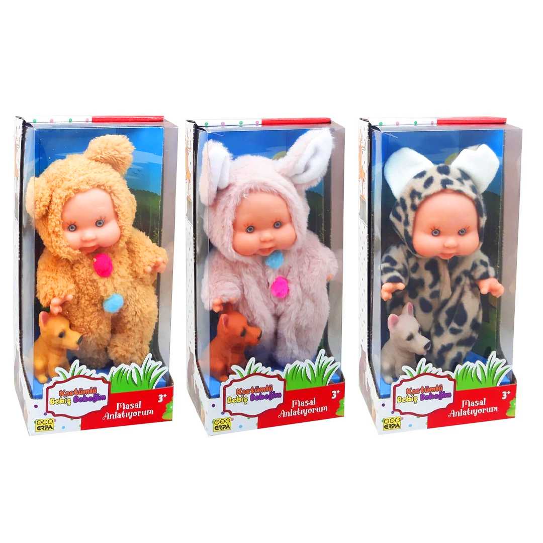 ERPA KOSTÜMLÜ BEBİŞ BEBEK 662331 MASAL ANLATAN 25 CM 3+ 1
