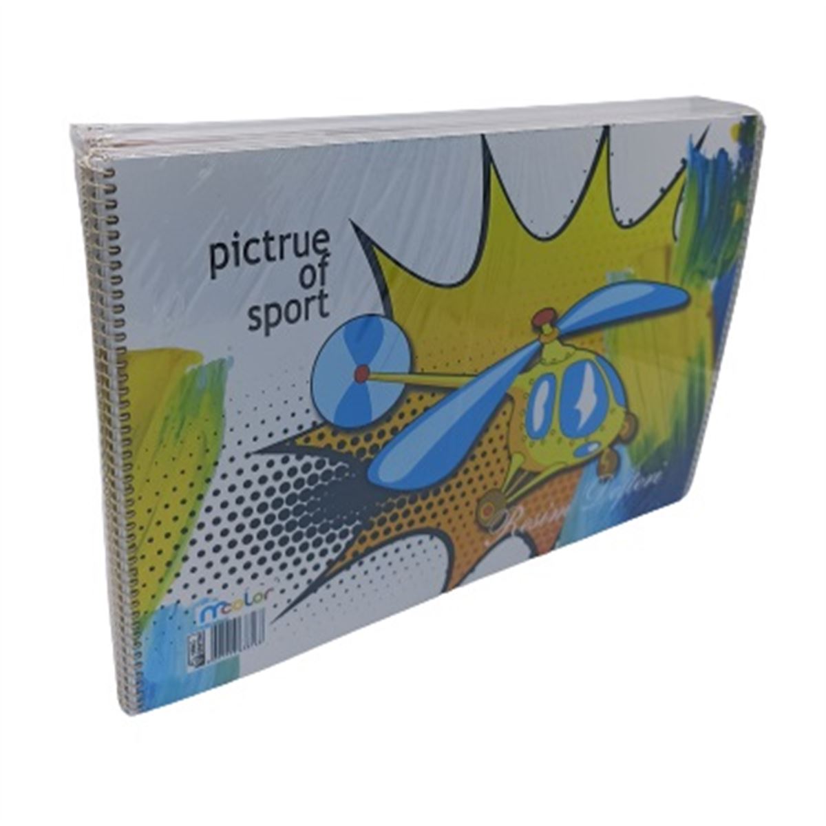 MCOLOR RESİM DEFTERİ KARTON KAPAK SPİRALLİ 25x35 15 YP 24 LÜ 1