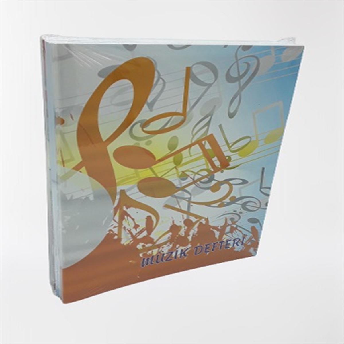MCOLOR MÜZİK DEFTERİ KARTON KAPAK DİKİŞLİ 20x28 24 YP 12 Lİ 1
