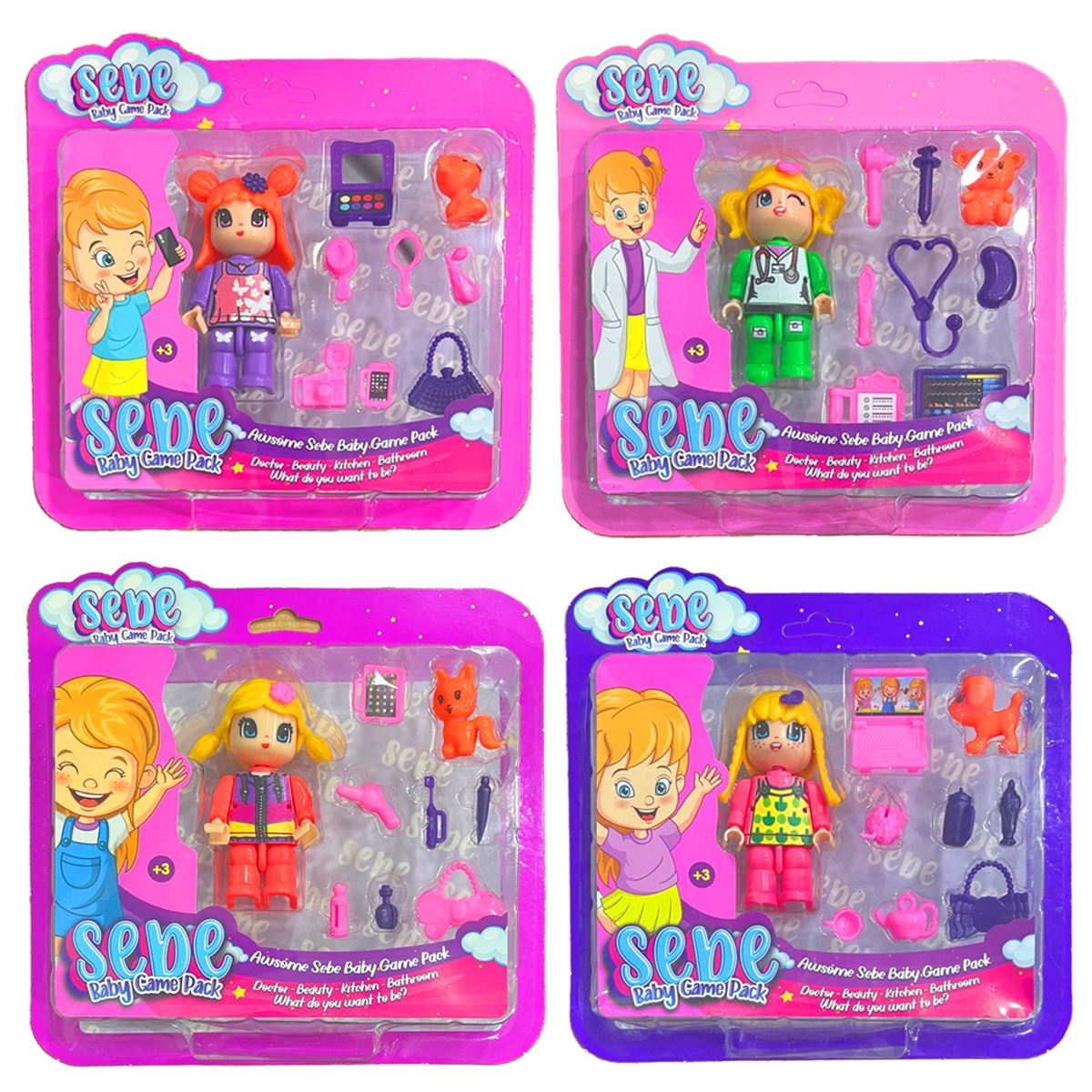 BY TOYS SEBE BABY OYUN SETİ 614 KARTELA 3+ 1
