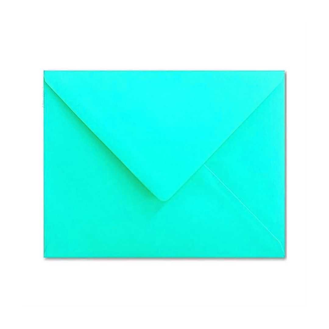 ASİL KARTVİZİT ZARFI 7x9 TURKUAZ 120 GR 100 LÜ AS-7116 IT220 1