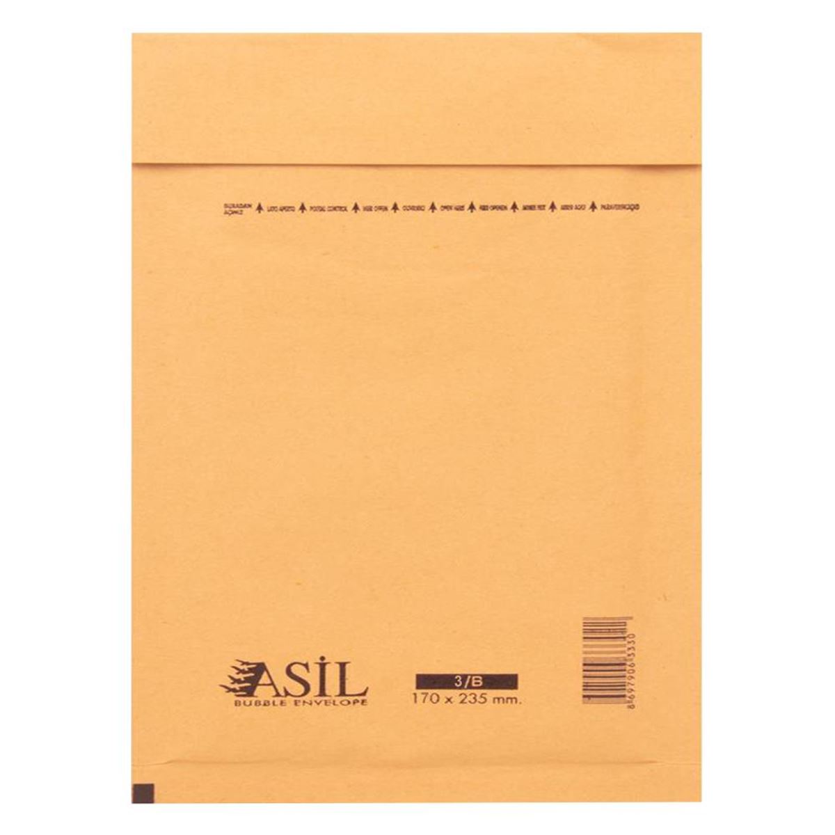 ASİL HAVA KABARCIKLI ZARF 17x23.5 10 LU 3-C AS-9102 1