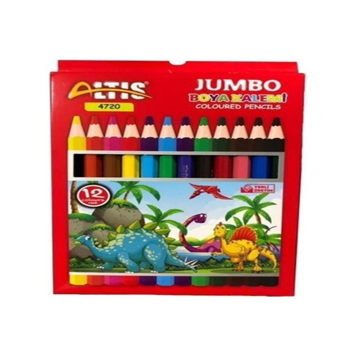 ALTİS KURUBOYA 12 RENK JUMBO TRİO 6 LI 5735 1