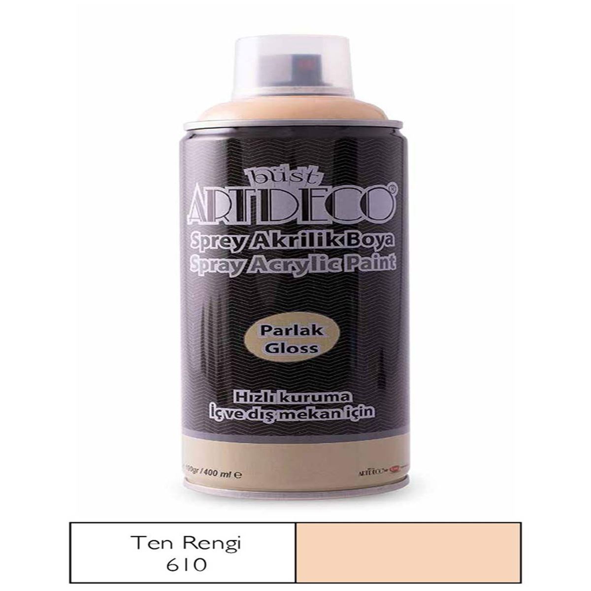 ARTDECO AKRİLİK SPREY BOYA TEN RENGİ 400 ML 610 1