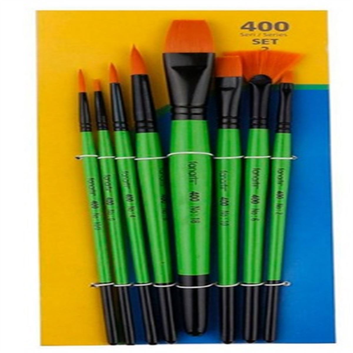 FANART ACADEMY FIRÇA SETİ 400 SERİ SET2 8 Lİ F-7400.S2 1