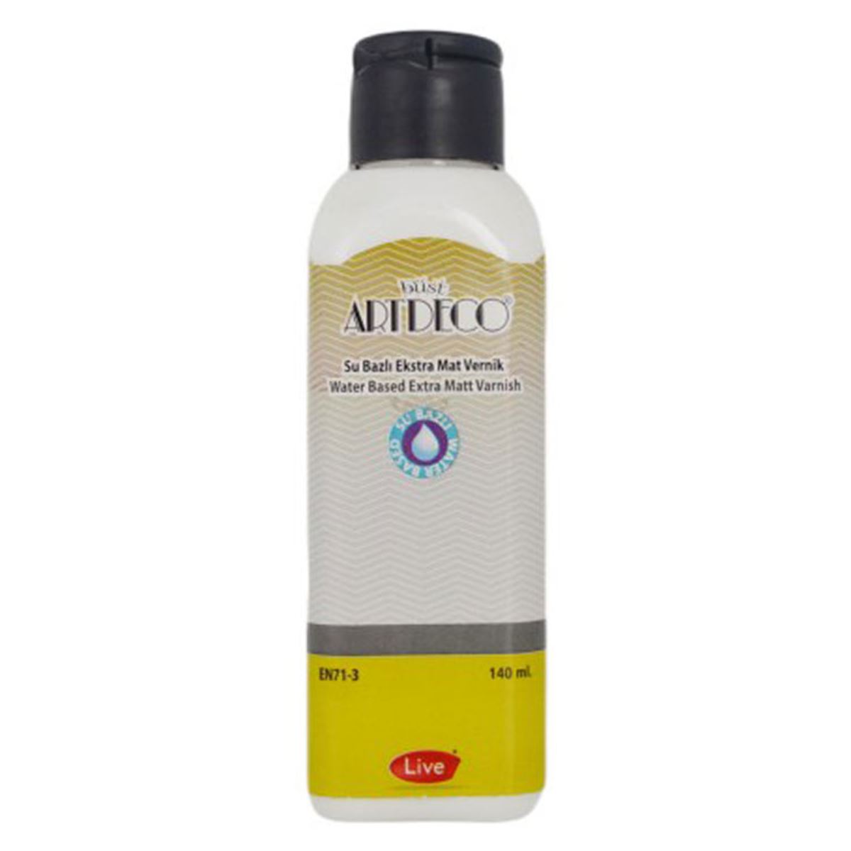 ARTDECO VERNİK SU BAZLI EKSTRA MAT 140 ML Y-073R-05 1