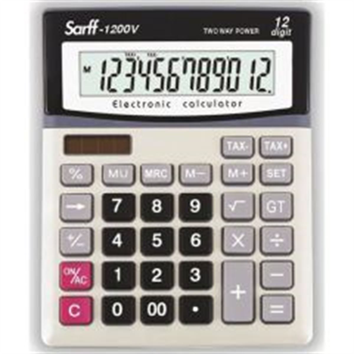 SARFF HESAP MAKİNESİ 1200V 12 HANE 1