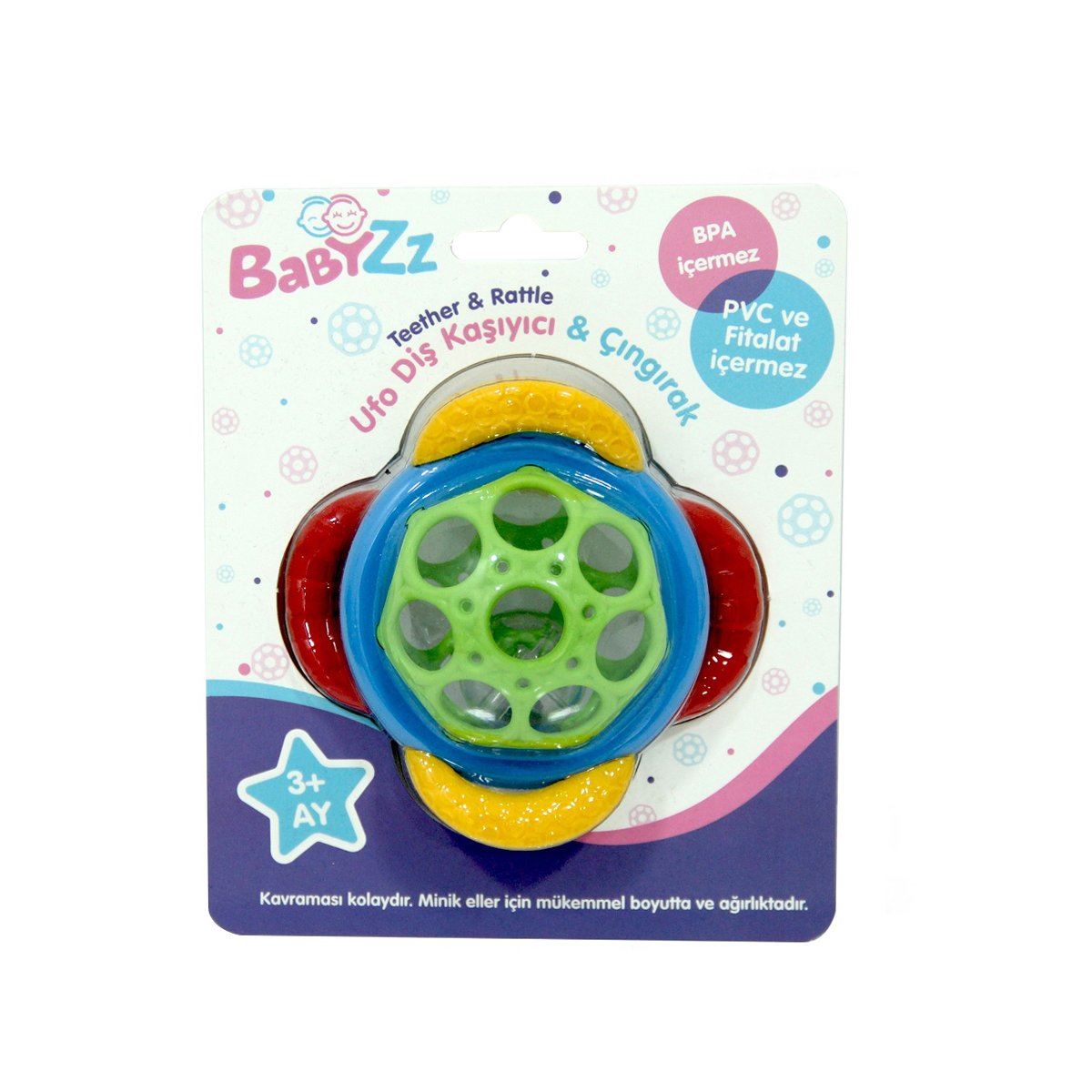 ENFAL KANZ OYUNCAK 30800 UFO DİŞ KAŞIYICI ÇINGIRAK 1