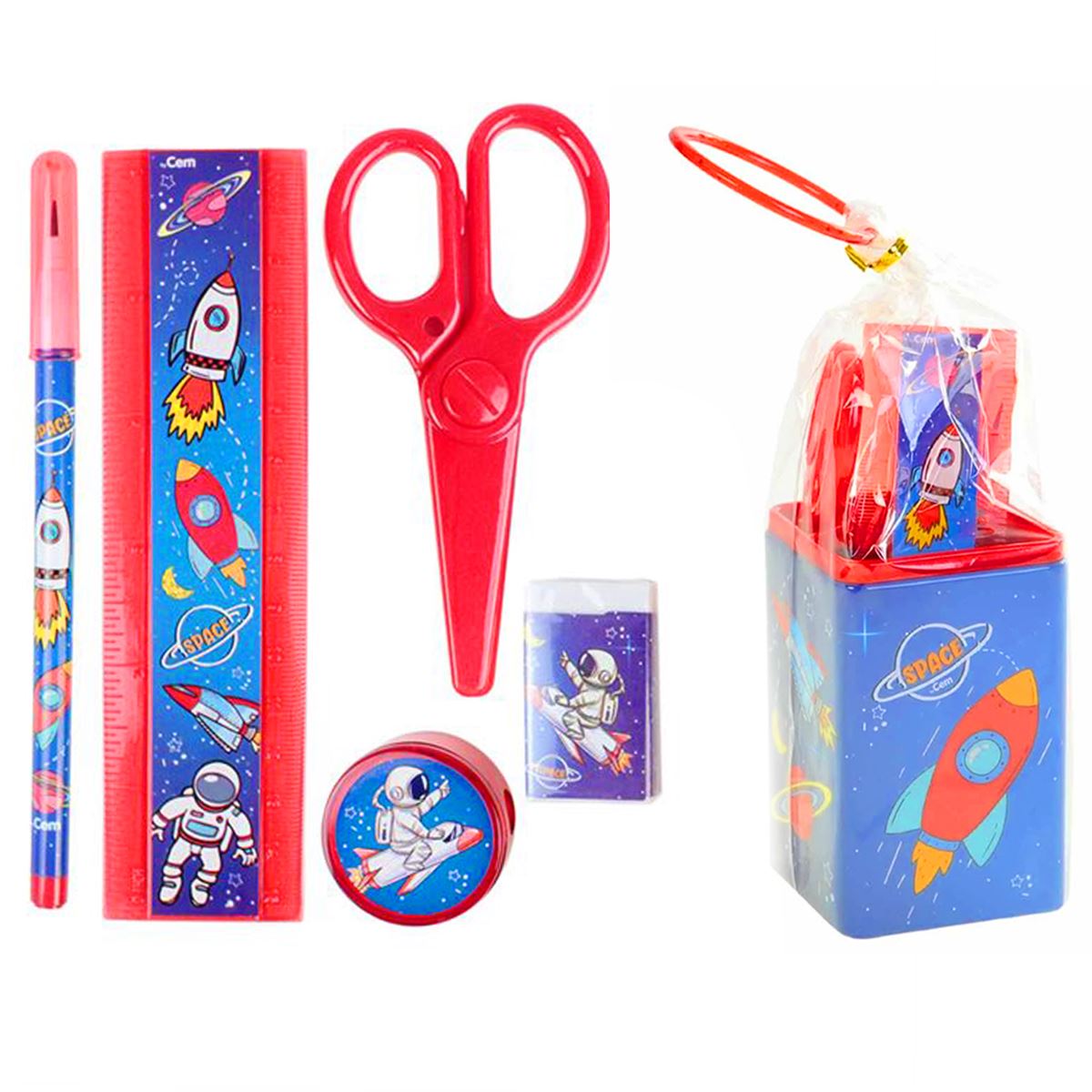 DOLPHİN KIRTASİYE SETİ MASAÜSTÜ SPACE SPC-2986 1