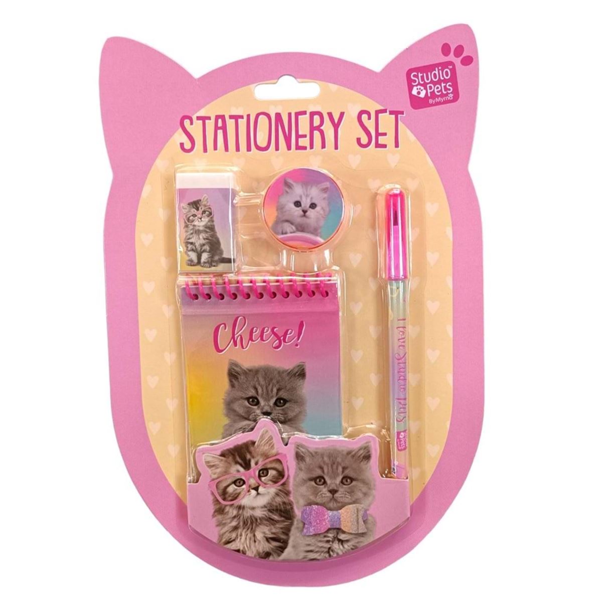 STUDİO PETS KIRTASİYE SETİ PT-06048 4 PARÇA 1