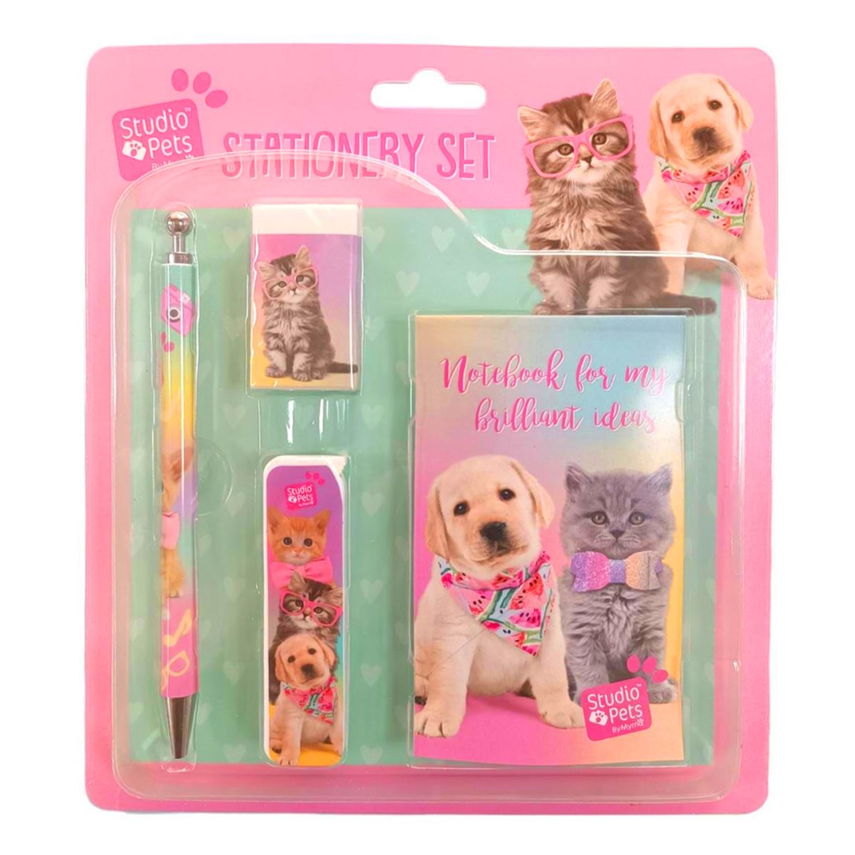 STUDİO PETS KIRTASİYE SETİ PT-7743 4 PARÇA 1