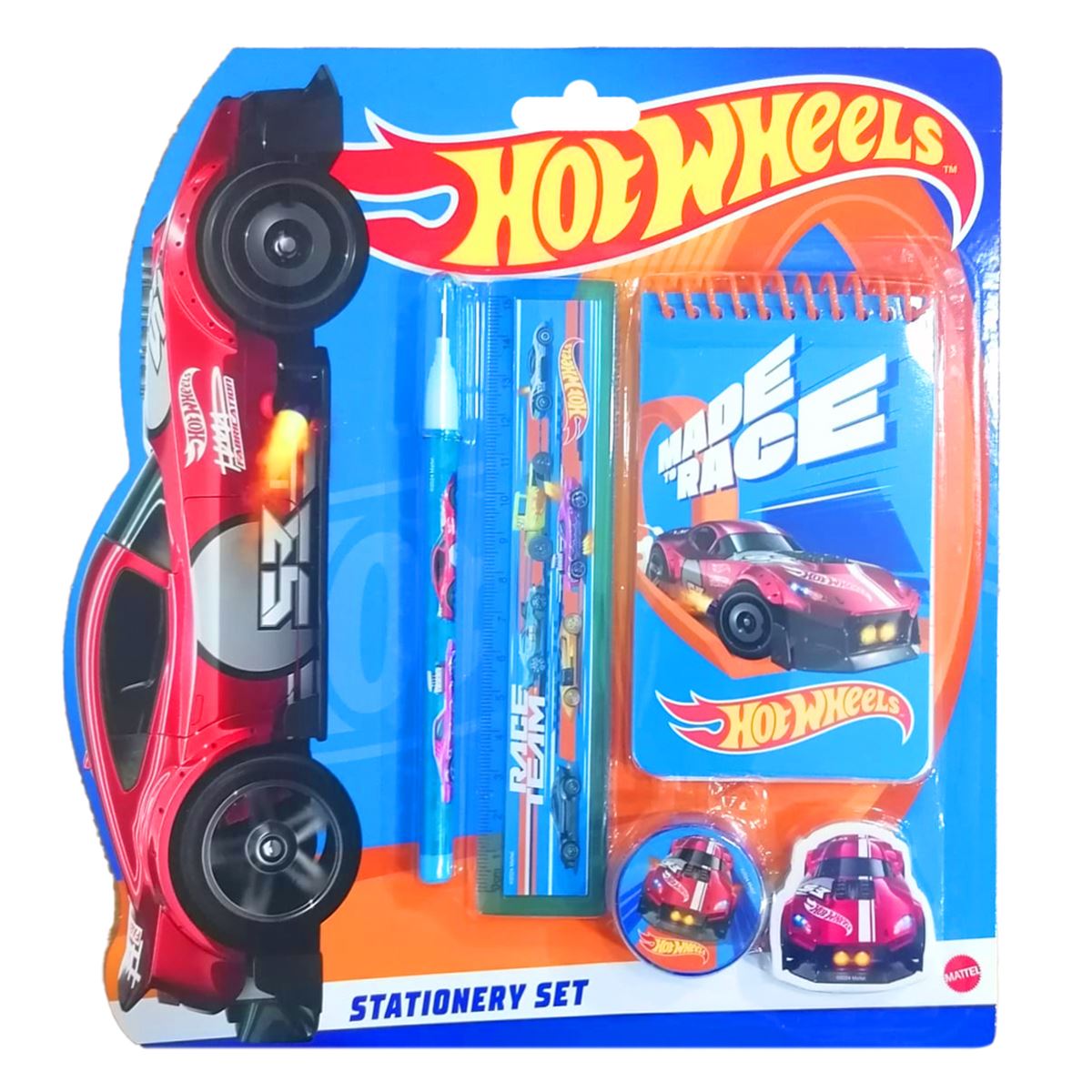 HOT WHEELS KIRTASİYE SETİ HW-7466 5 PARÇA 1