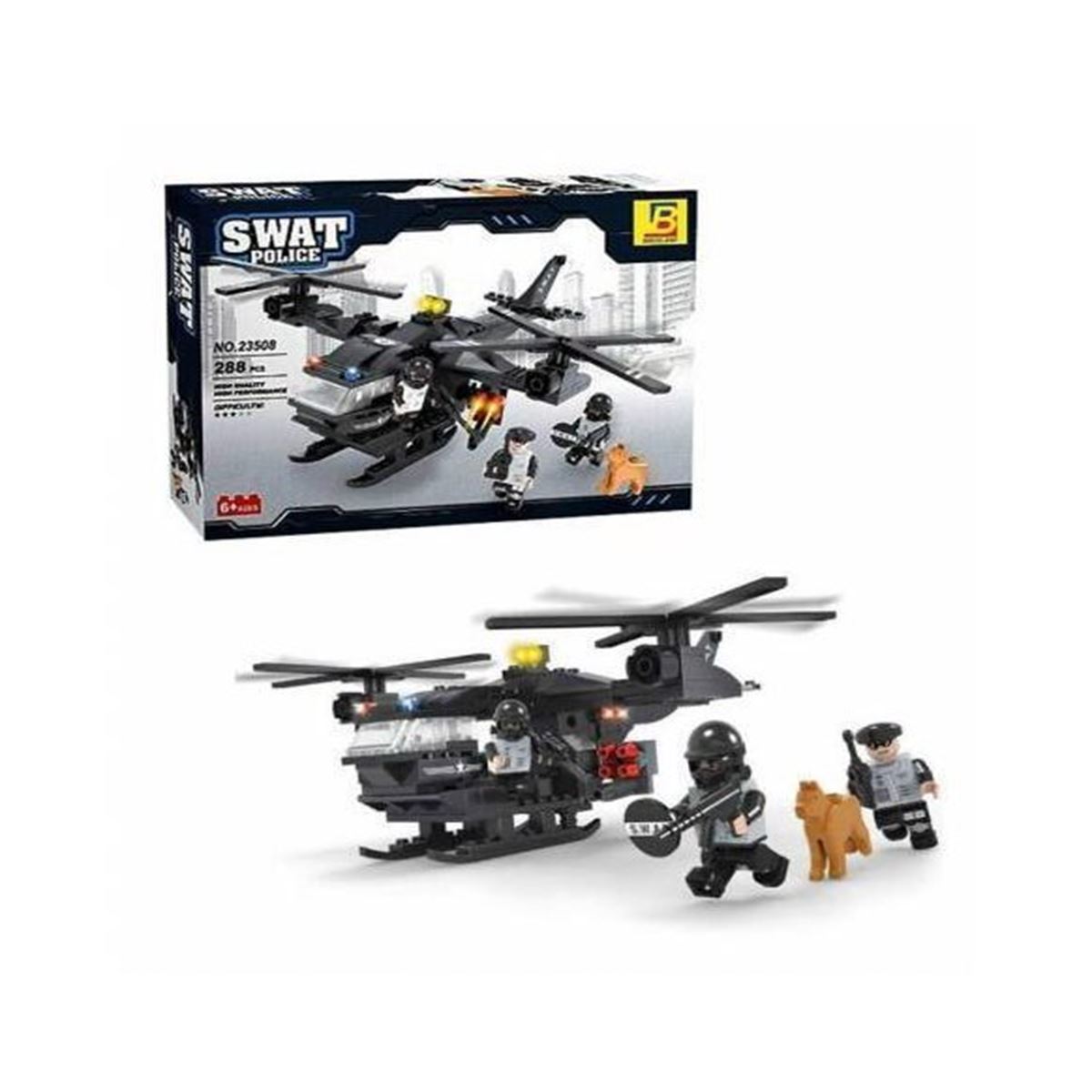 ASYA POLİS SETİ 23508 ANT BRİCKS 288 PARÇA 1
