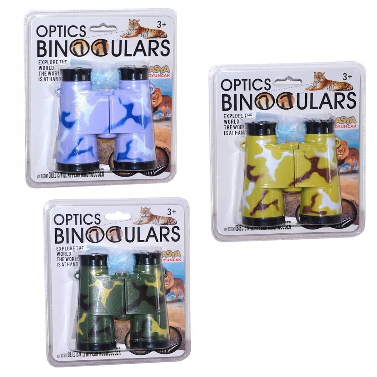 ASYA ASKERİ DÜRBÜN 9314T1 OPTİCS BİNOCULARS 3+ 1