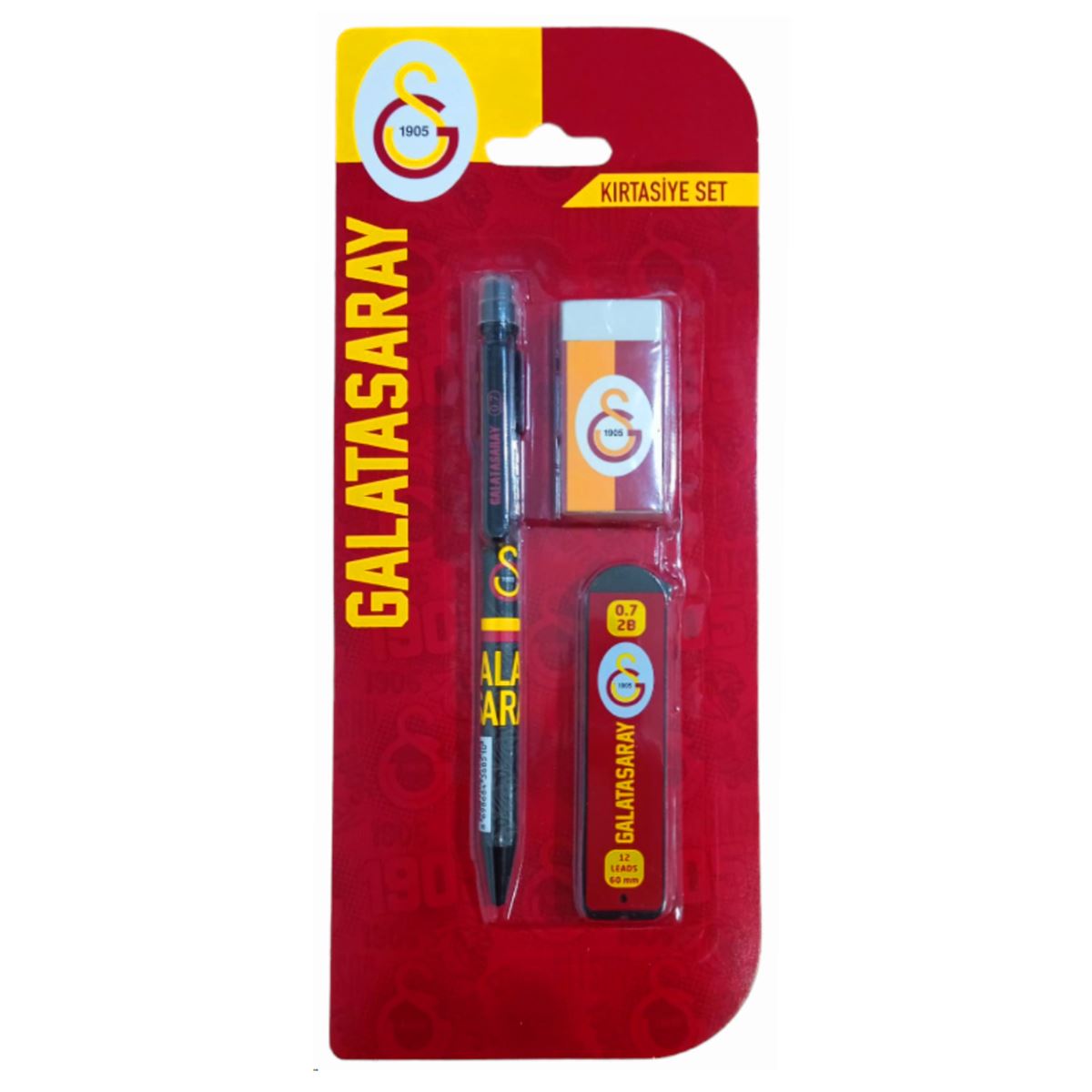 GALATASARAY KIRTASİYE SETİ VERSATİL 07 + MİN + SİLGİ 3 LÜ 582458 1