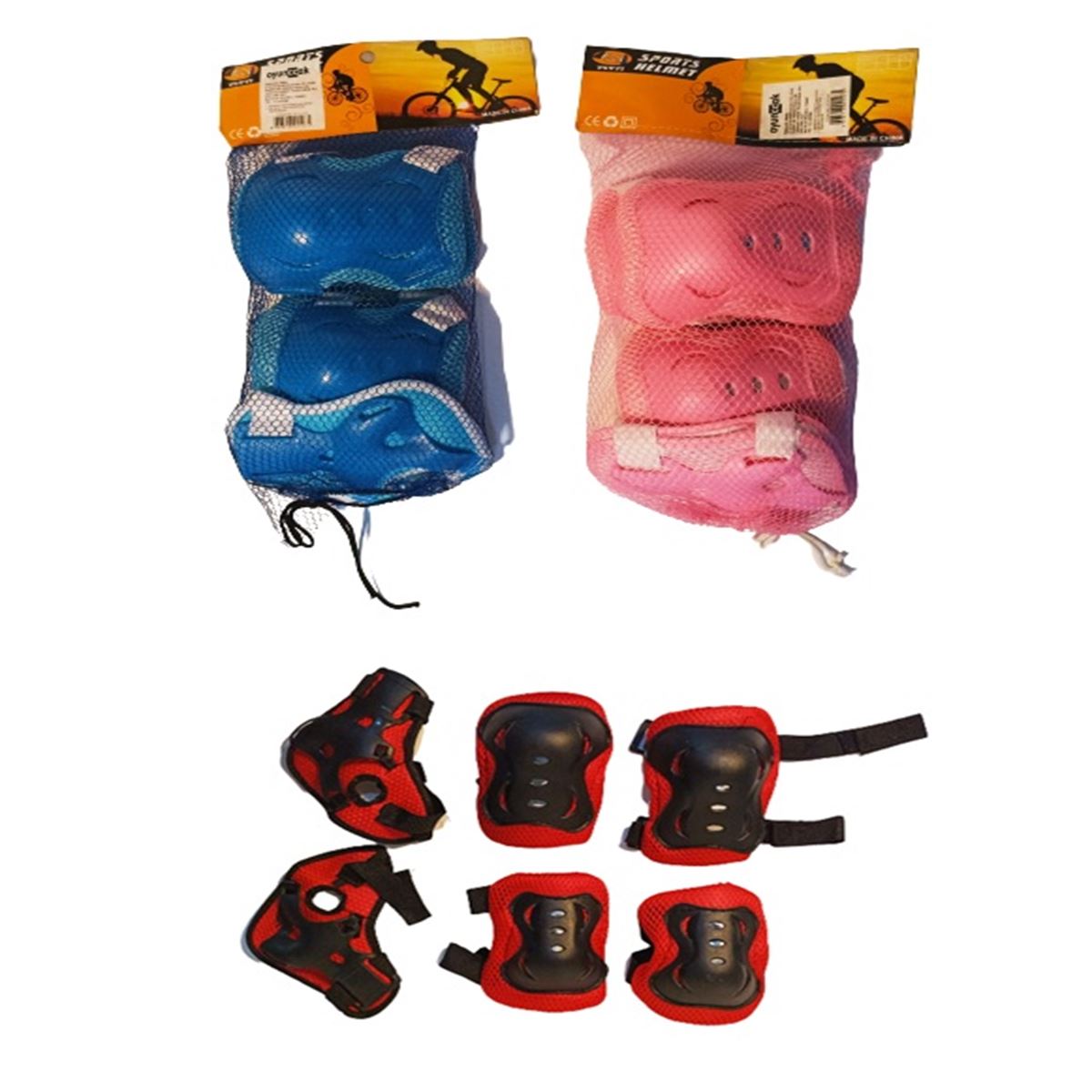 CC DİZLİK DİRSEKLİK CCY1100 SPORTS HELMET FİLEDE 1