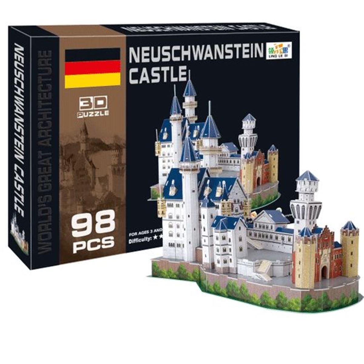 CC PUZZLE A109 NEUSCHWANSTEİN CASTLE 98 PARÇA 1