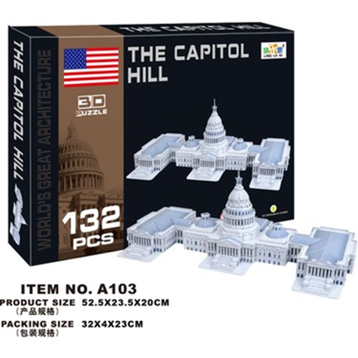 CC PUZZLE A103 THE CAPİTOL HİLL 132 PARÇA 1