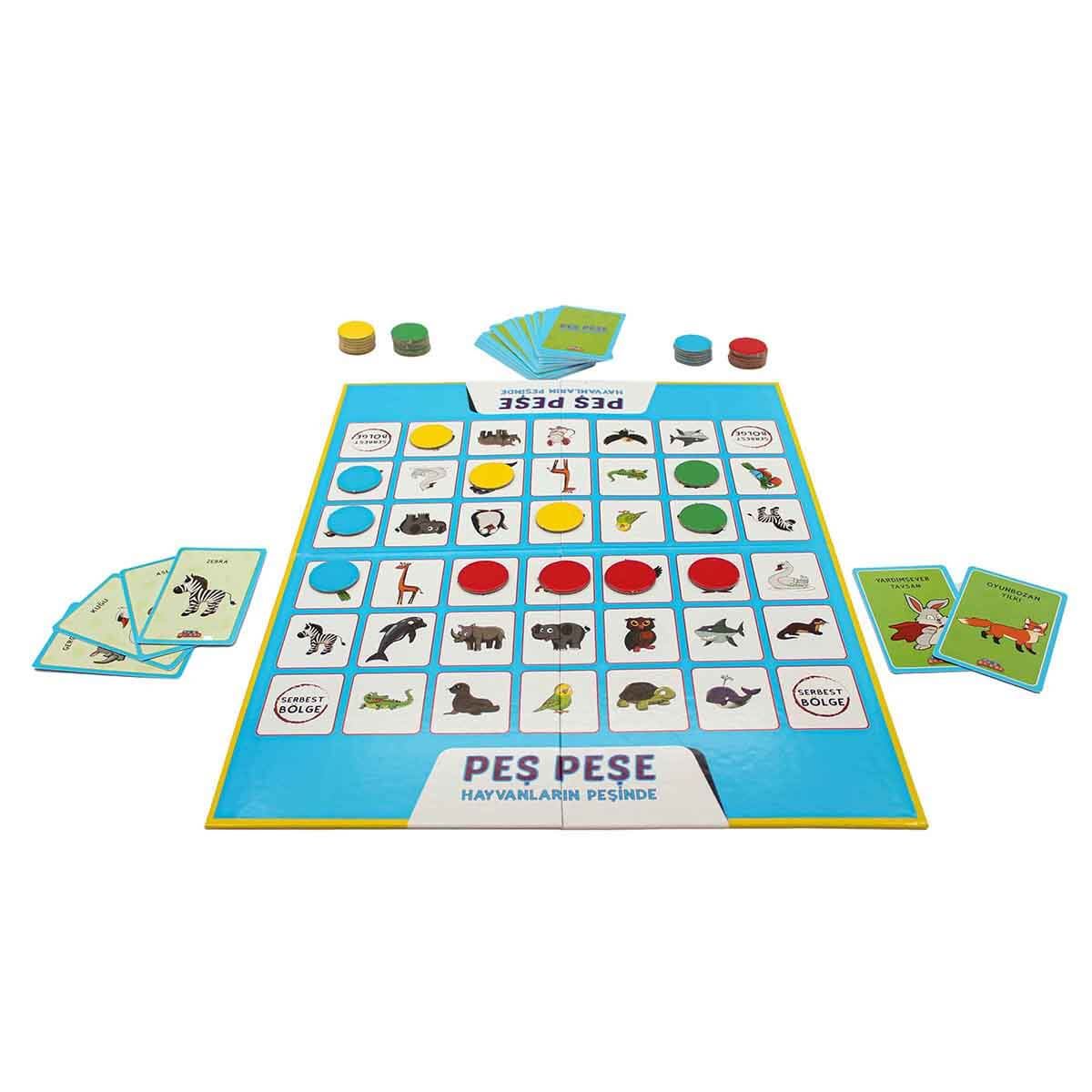 SAMATLI 72612 PEŞ PEŞE HAYVANLARIN PEŞİNDE 3+ 1