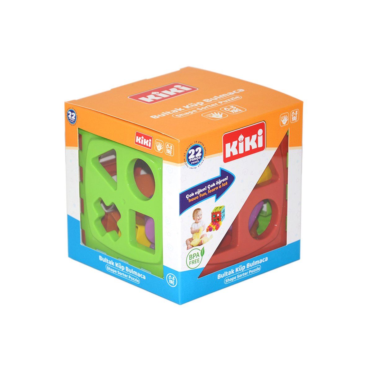 KİKİ BULTAK KÜP BULMACA AE-1310 22 PARÇA 1