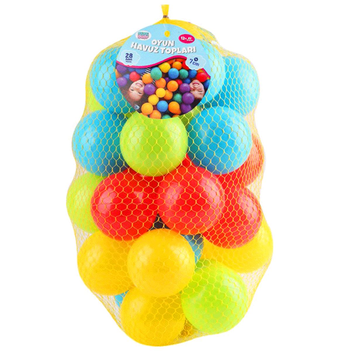ERDEM HAVUZ TOPU ER-7028 7 CM 28 Lİ FİLE 12M+ 1