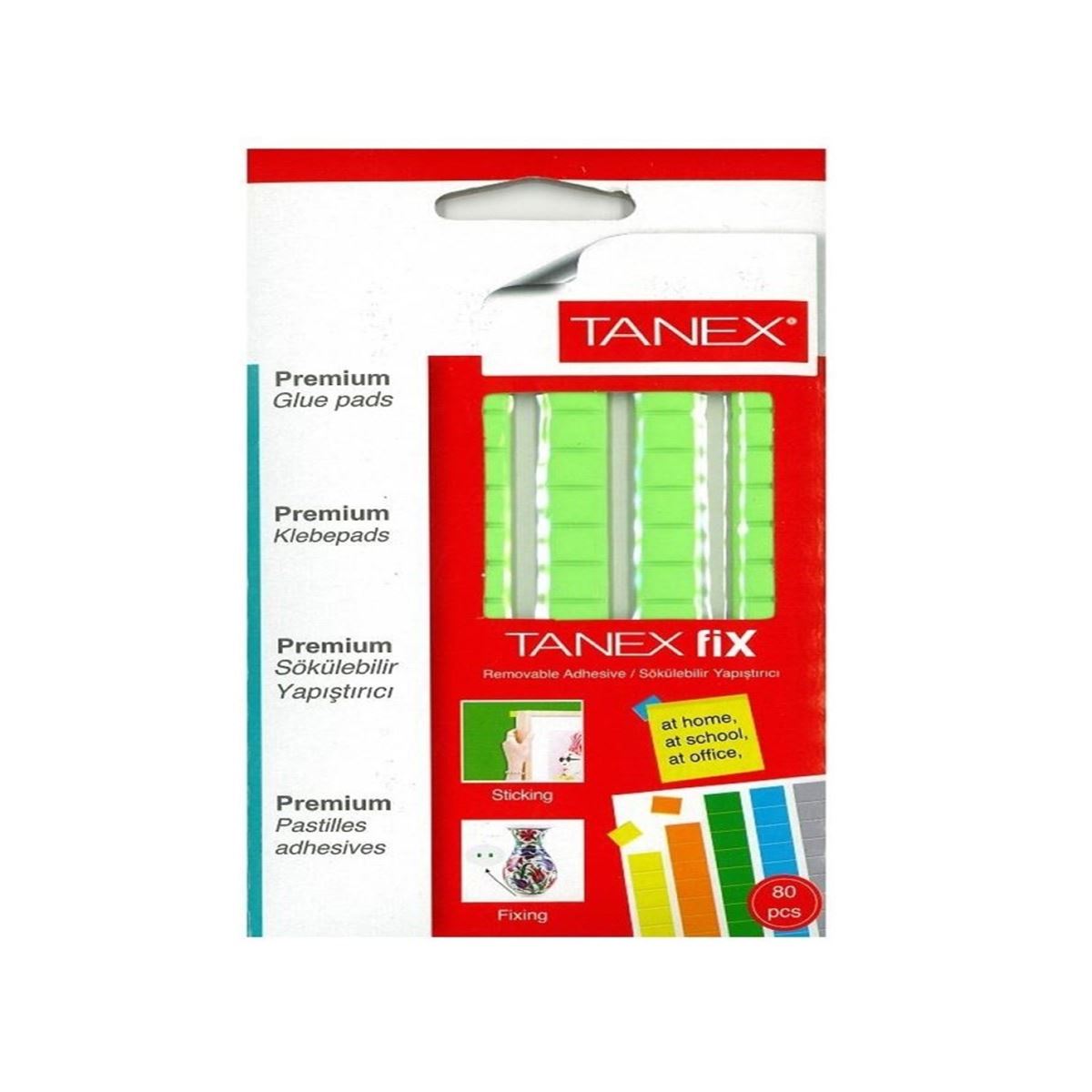 TANEX HAMUR YAPIŞTIRICI FİX 50 GR YEŞİL 24 LÜ TFIX005150 1