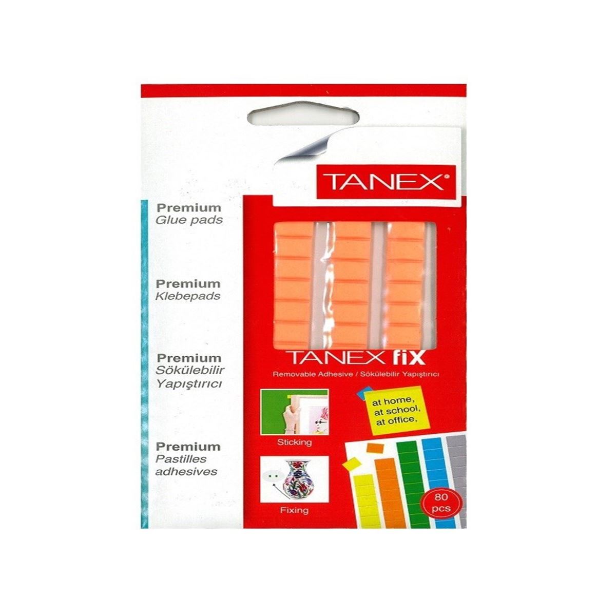 TANEX HAMUR YAPIŞTIRICI FİX 50 GR TURUNCU 24 LÜ TFIX005750 1