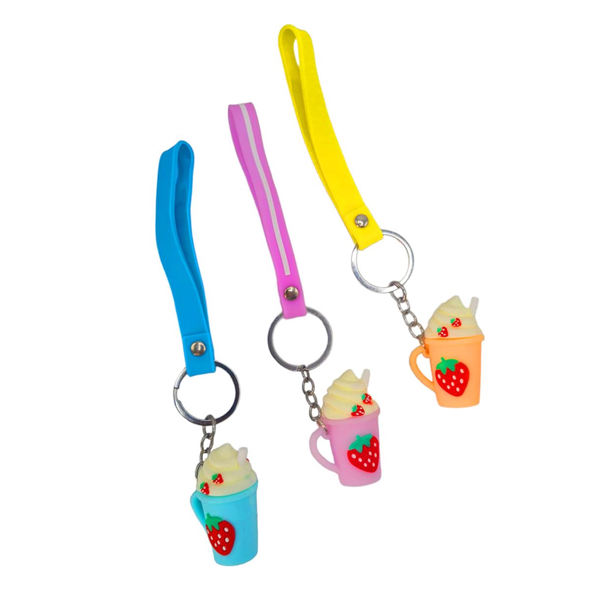 İBİŞ ANAHTARLIK 1041 MİLKSHAKE FİGÜRLÜ 50 Lİ 1