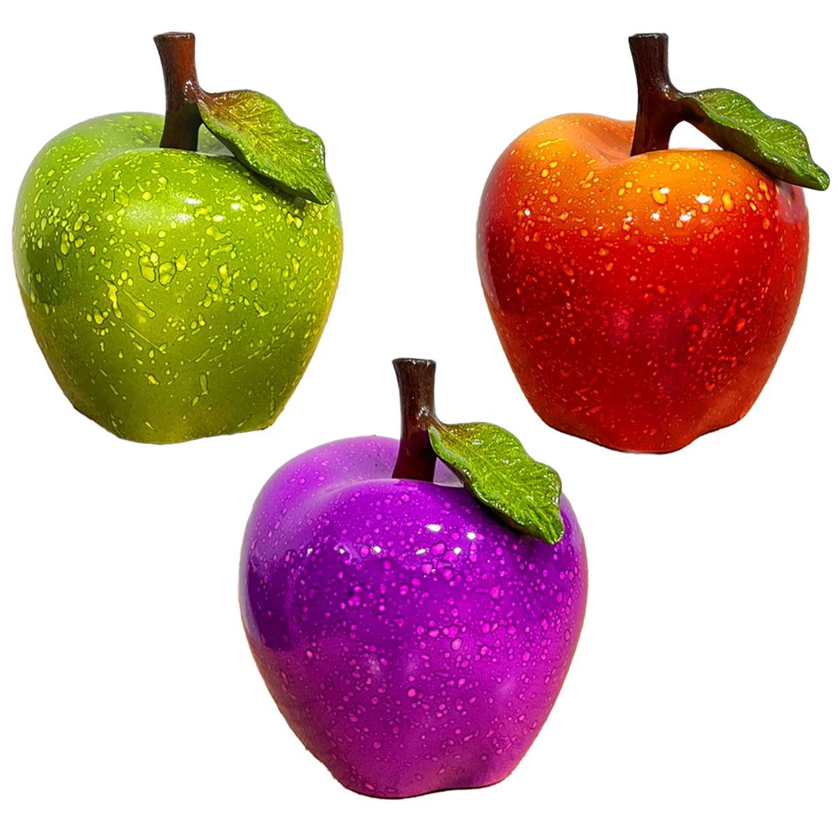 SGM DEKORATİF ELMA 04522 TEKLİ KÜÇÜK 9 CM 1