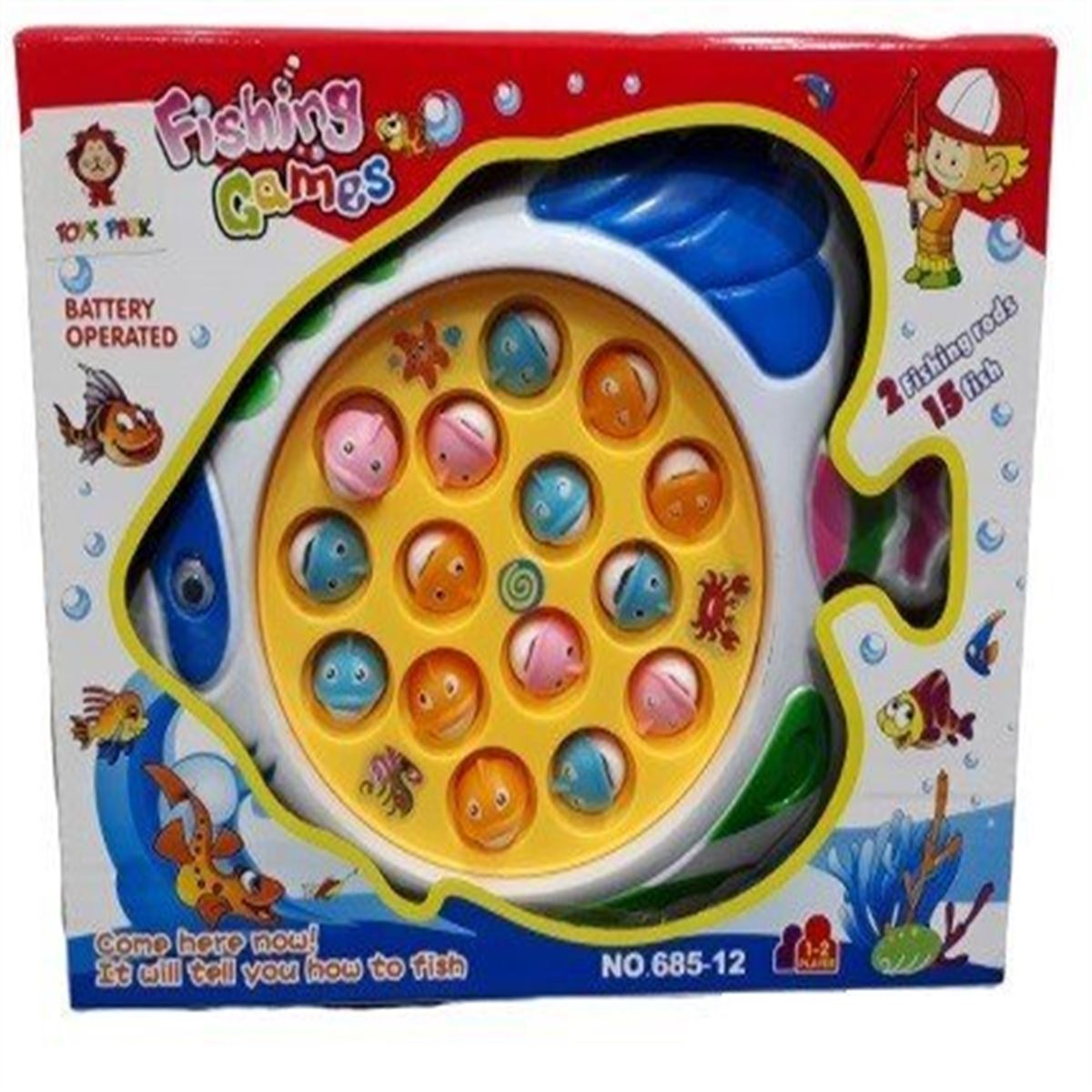 TOYSPARK 685-09 BALIK OYUNU PİLLİ 1